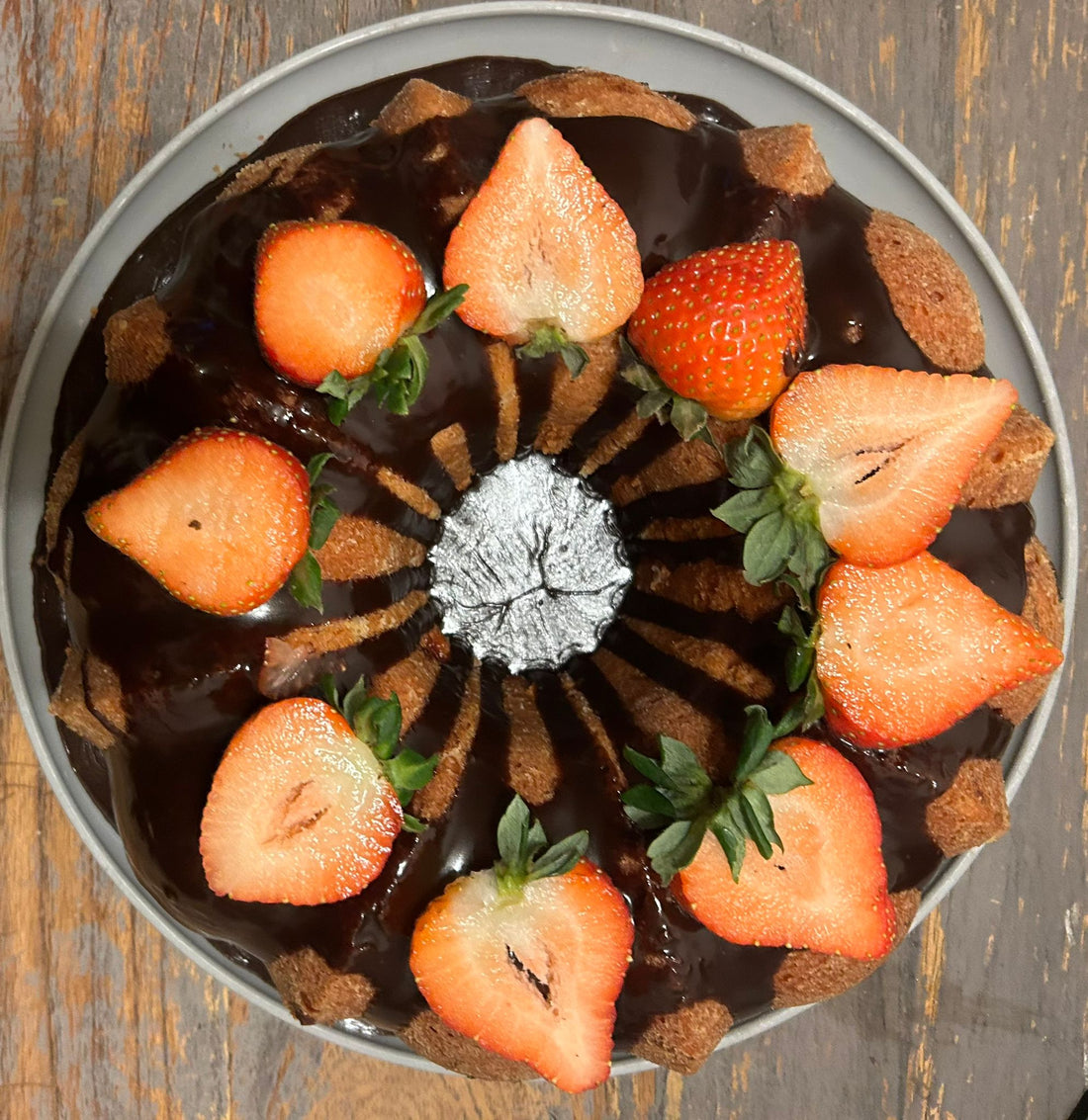 Strawberry Bundt  Cake
