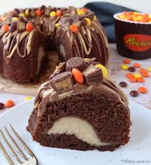Reese's cheese cake peanut butter Bundt - Cookie Creation By Mary